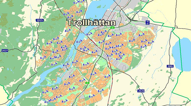 Lista över lekplatser i Trollhättan - Trollhättans stad