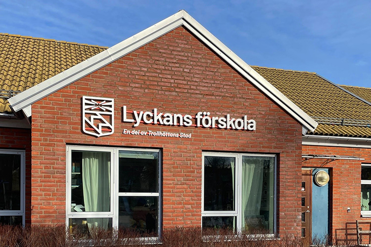 Fasad Lyckans förskola