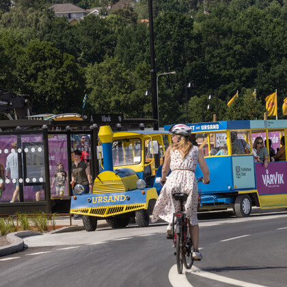 Invigning av stadsdelen V&aring;rvik och Stridsbergsbron. Foto: Joachim Nywall.