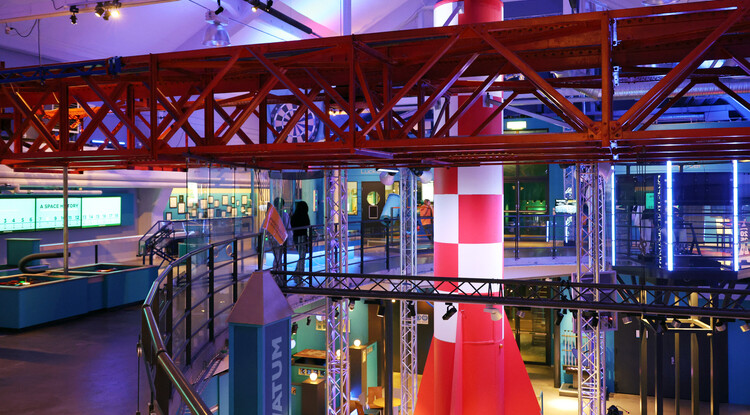 Raket på Innovatum science center