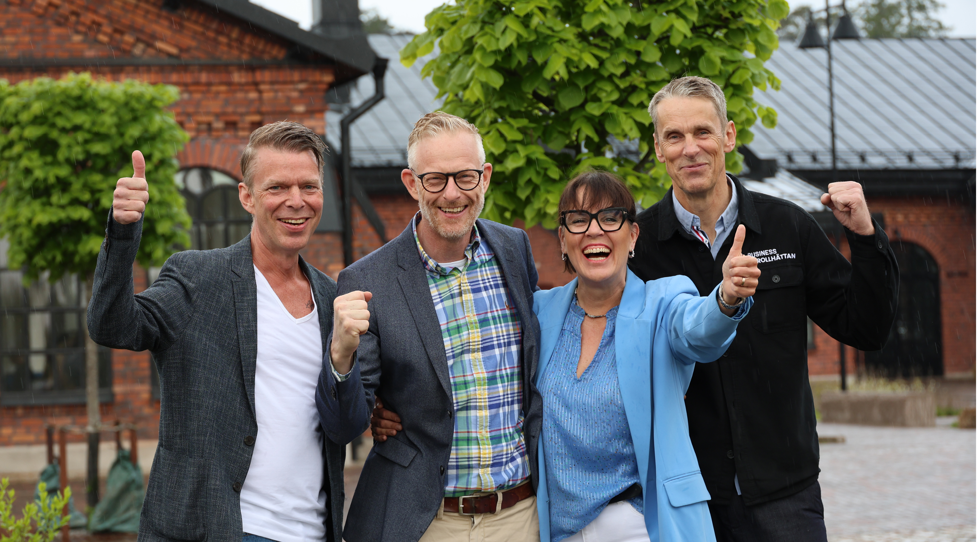 Johan Bengtsson, Peter Eriksson, Helena Kortered, Magnus Eriksson