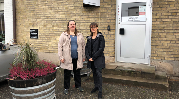 Theres och Katja, planeringssamordnare