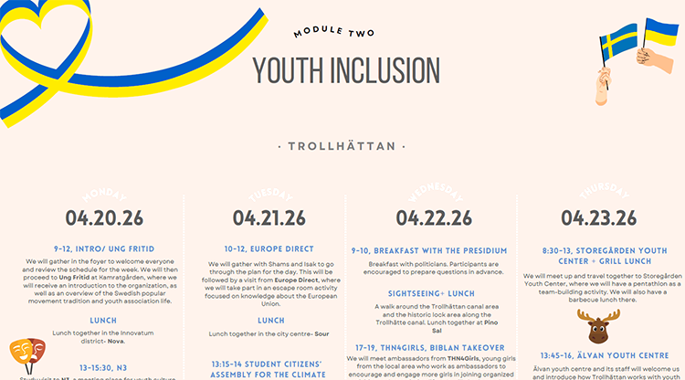 Programmet under Temas ungas inflytande