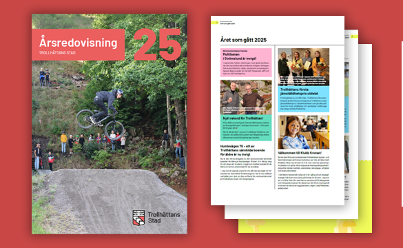 Trollhättans stads årsredovisning 2025 i PDF-format