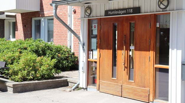 Entré Humlevägen 118