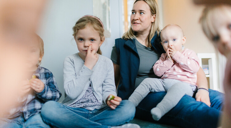 Vuxen och barn