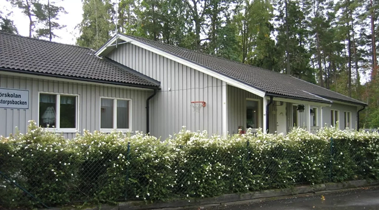 Fasad på Källstorpsbackens förskola