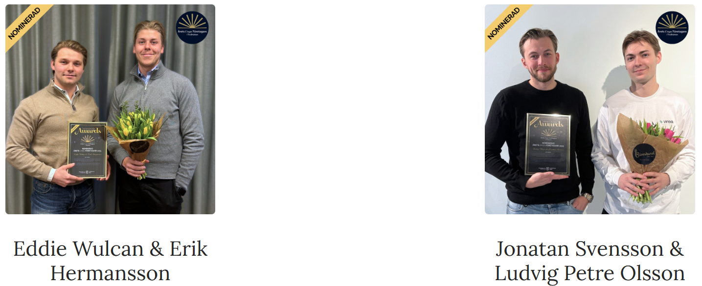 Bild p&aring; de tv&aring; nominerade