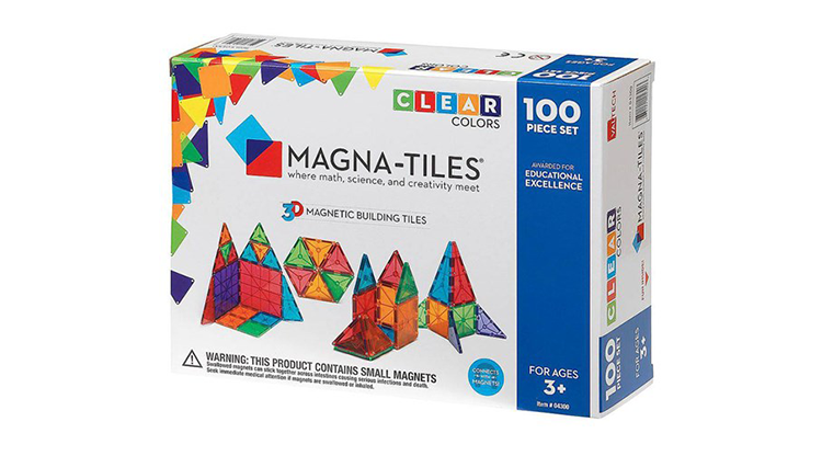 Låda med Magna-Tiles