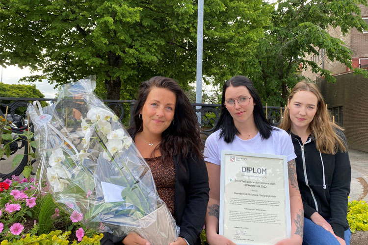 Johanna, Sandra och Sofia.