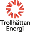Trollhättan Energis logotype, länk till deras hemsida.