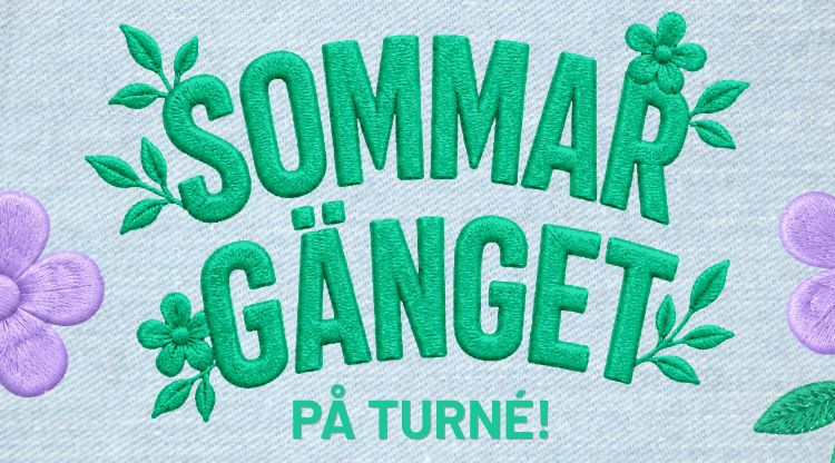 Sommargänget på turné text