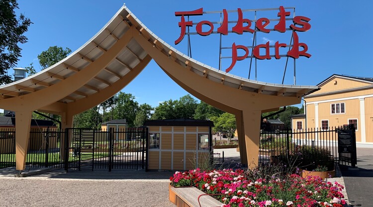 Folkets Park entré