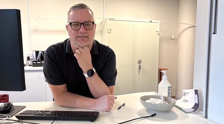 Thomas Frennesson, teamledare på Kontoret för digitalisering och IT. 