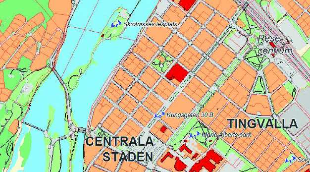 karta trollhättan stad karta trollhättan stad