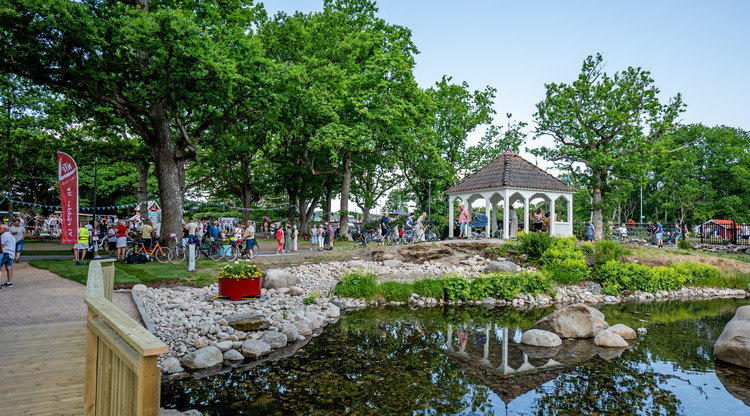 Bäck och spång i Trollhättans stadspark