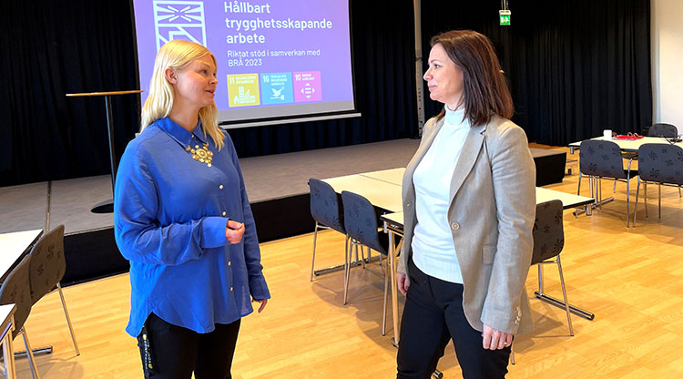 Anne Fagerberg och Lisa Pedersen webb