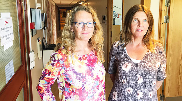 Kurator Sara de Blanche och barnahussekreterare Karin Karlsson företräder Sverige vid utbytesseminariet i Armenien, där de kommer att dela med sig av sina erfarenheter och kunskaper om våld i nära relationer.