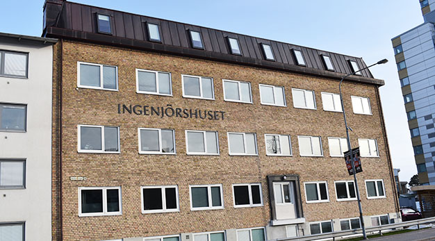 Ingenjörshuset på Gärdhemsvägen 26 rymmer nu både Samtalsmottagningen Kraften samt budget-, skuld- och konsumentrådgivningen.