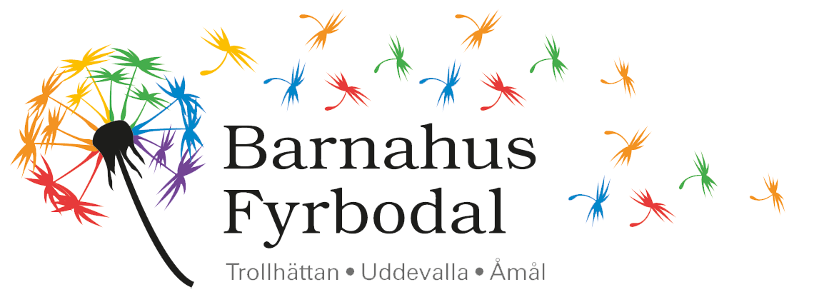 Barnahus Fyrbodal Logotyp (färg)