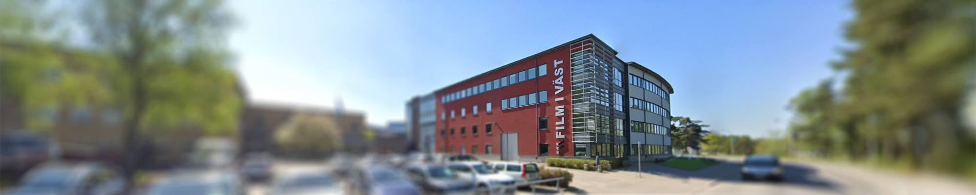 En bild på fasaden på byggnaden där Hälsan har sina lokaler.