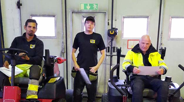 3 personer som gått jobbspår