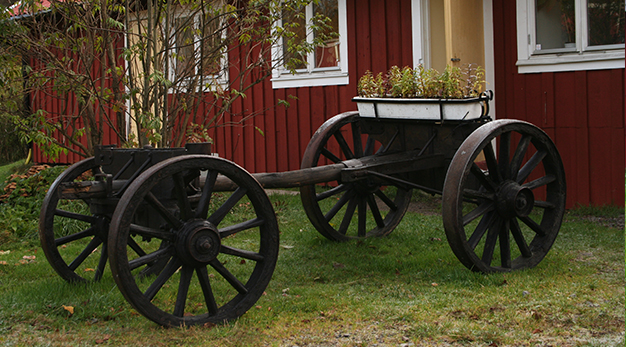 Gammal kärra
