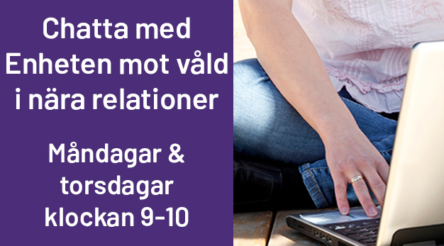 Chatta med enheten mot våld i nära relation