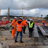 Trollhättans Stads stadsdirektör besöker Vårvik