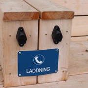 Laddningsstation.