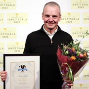 Fredrik Liljesäter tog emot pris som årets eldsjäl