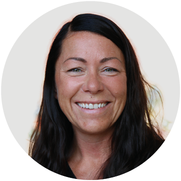 Profilbild Petra, rektor på Strömslundsskolan