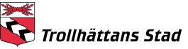 Bilden är Trollhättan Stads gamla logotyp